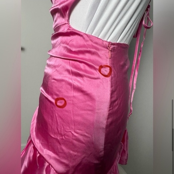 Amanda Uprichard Nicoletta Dress in Macaroon - Picture 8 of 12